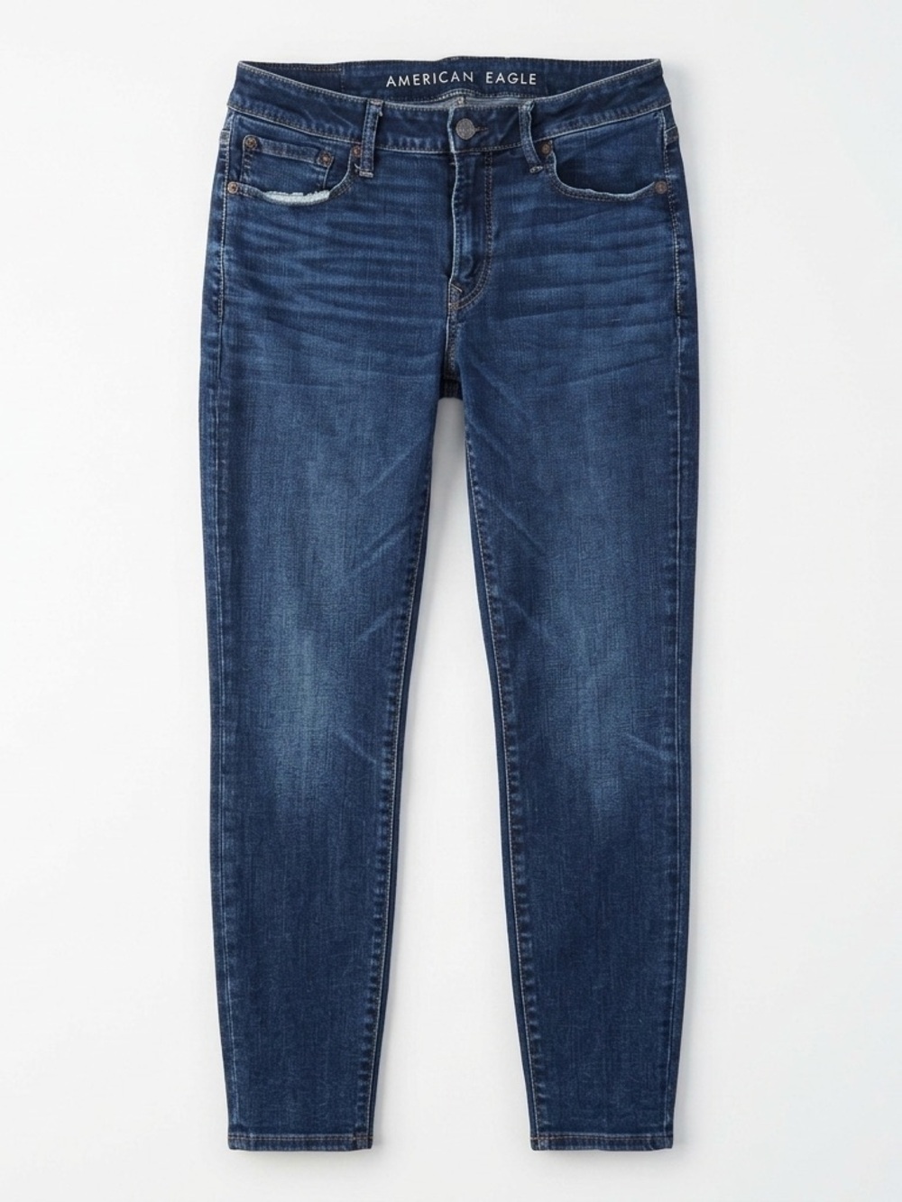 American Eagle Outfitters Blue Straight Leg Jeans